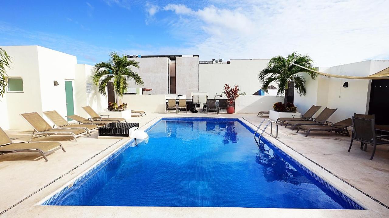 Meridian Downtown Apartments Playa del Carmen Eksteriør billede